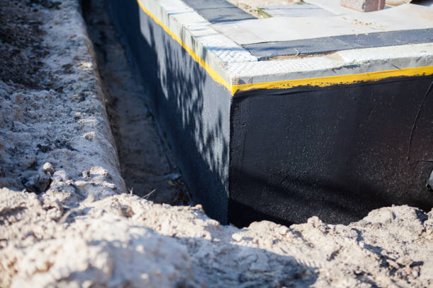 Professional Interior Drainage System technician working in Cornelius, NC